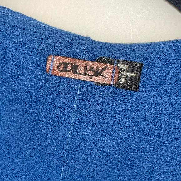 dark blue blazer/light throw over -size 1 (approx US 4) - Picture 3 of 3